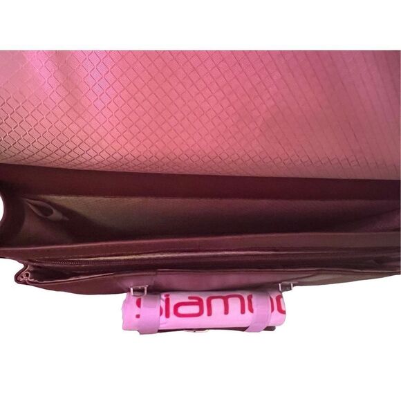 NWT Siamod Signorini Leather Double Compartment Laptop Case - Picture 5 of 12